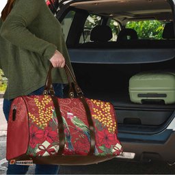Merry Chrissie Australia King Parrots Travel Bag Aboriginal Art LT7