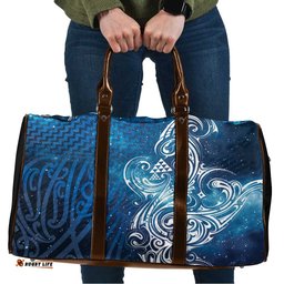 Matariki Galaxy Travel Bag Maori Taniko Pattern LT9