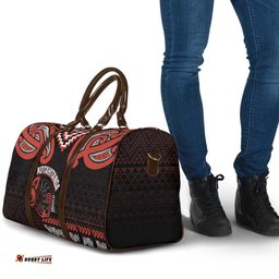 Maori Waitangi Travel Bag Kotahitanga Poutama Mix Whakairo LT7