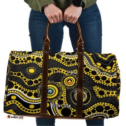 Richmond NAIDOC Week 2026 Personalised Travel Bag 50 Years of Deadly Aboriginal Art LT14