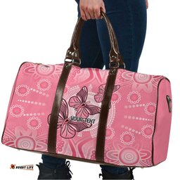Personalized Pink Butterfly Spirit Travel Bag Australias Breast Cancer Awareness LT9