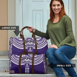 Personalized Fremantle Dockers Travel Bag Polynesian Tribal Pattern Heritage Football TS04