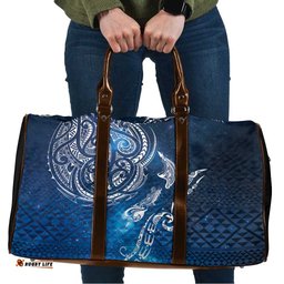 Matariki Galaxy Travel Bag New Zealand Map Maori Pattern LT9