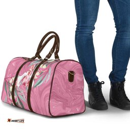 Pink Cockatoo Australia Day Travel Bag Proud To Be An Aussie Opal Eucalyptus Blossoms LT14