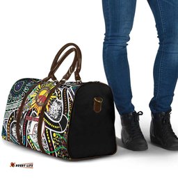 NAIDOC 50 Years of Deadly Personalised Travel Bag Aboriginal Dot Art LT9
