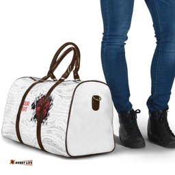 New Zealand Maori Heart Tribal Personalised Travel Bag Polynesian Patterns LT9