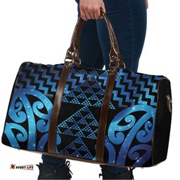 Taniko Motifs Matariki New Zealand Travel Bag NZ Niho Taniwha Poutama LT14