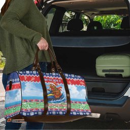 New Zealand Christmas Travel Bag Funny Jet Ride Kiwi Xmas LT05
