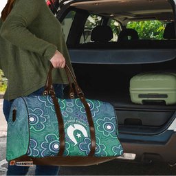 Sea Turtle Torres Strait Islands Travel Bag Pacific Indigenous Australian Oceanic Dot Art TS04