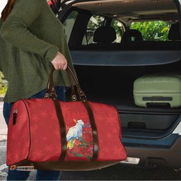 Merry Cocka-mas Travel Bag Australia Christmas Red Art LT9