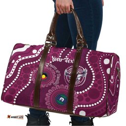 Sea Eagles NAIDOC Week 2026 Personalised Travel Bag 50 Years of Deadly Aboriginal Art LT14