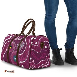 Sea Eagles NAIDOC Week 2026 Personalised Travel Bag 50 Years of Deadly Aboriginal Art LT14