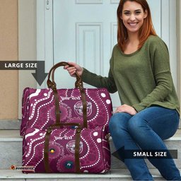 Sea Eagles NAIDOC Week 2026 Personalised Travel Bag 50 Years of Deadly Aboriginal Art LT14