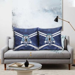 AFL Cats Football Personalised Pillow Cover Final Geelong Premiers Trophy Aboriginal LT14