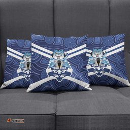 AFL Cats Football Personalised Pillow Cover Final Geelong Premiers Trophy Aboriginal LT14