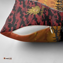 ANZAC Lest We Forget Pillow Cover Australian Army Poppy Tribute LT15