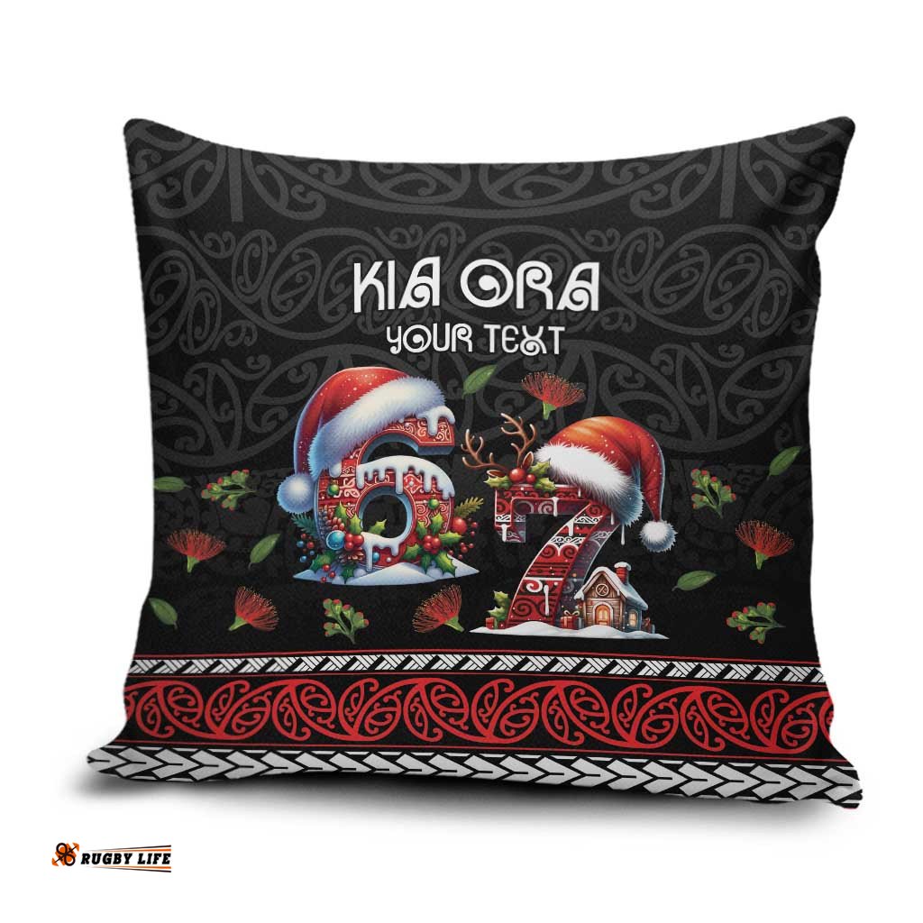 Aotearoa Six Seven Personalized Pillow Cover New Zealand Funny Christmas LT9