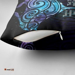 Aotearoa Maori Te Whai Rahi Pillow Cover Tala - Nowhere You Could Go That I Won't Be With You LT7