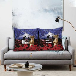 ANZAC Day Pillow Cover Lest We Forget DT05