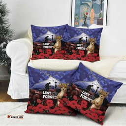 ANZAC Day Pillow Cover Lest We Forget DT05
