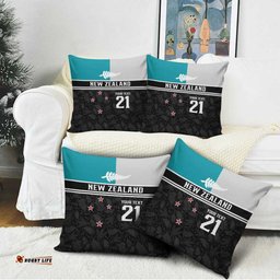 Custom NZ Cricket Pride Pillow Cover Silver Fern Fan Supporter Apparel LT9