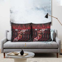 Essendon Go Bombers Pillow Cover Don The Sash DT05