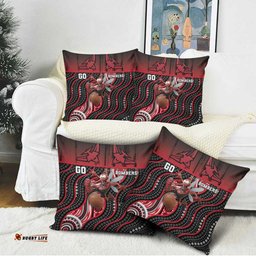 Essendon Go Bombers Pillow Cover Don The Sash DT05