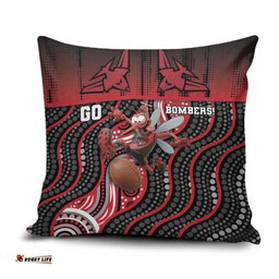 Essendon Go Bombers Pillow Cover Don The Sash DT05