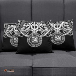 Kia Kaha Te Reo Maori New Zealand Pillow Cover 50th Anniversary Ake Ake Ake LT14
