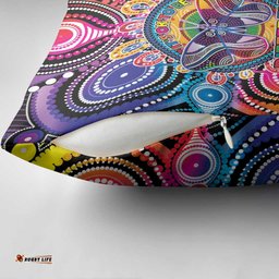 Australia Indigenous Autism Awareness Pillow Cover Its Okay To Be Different LT05