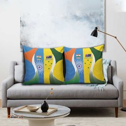 India Vs Australia Cricket Pillow Cover Final Matchup LT05