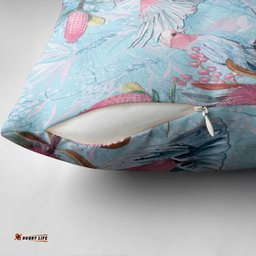 Galah Birds Australia Baby Blue & Pink Pillow Cover LT7