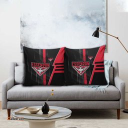 Essendon Bombers Pillow Cover Modern Geometric Sports Graphic Style TS04