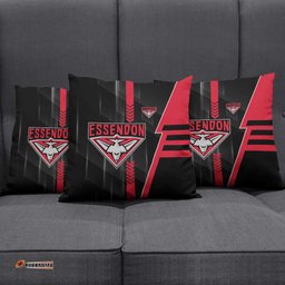 Essendon Bombers Pillow Cover Modern Geometric Sports Graphic Style TS04