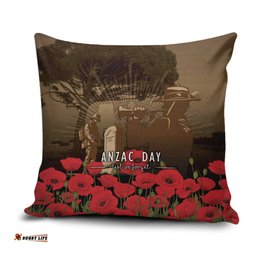 Australia - New Zealand ANZAC Lone Pine Pillow Cover The Last Post LT7