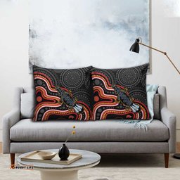 Indigenous Platypus Australia Pillow Cover Australian Aboriginal Art Proud LT14