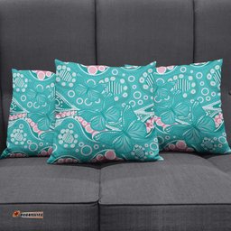 Australia Hereditary Cancer Awareness Pillow Cover Aboriginal Butterflies LT7