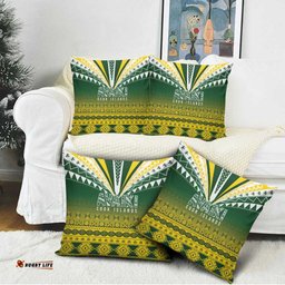 Cook Islands Rugby Pillow Cover Kuki Avaiki LT7