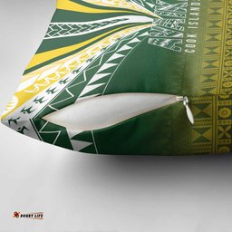Cook Islands Rugby Pillow Cover Kuki Avaiki LT7
