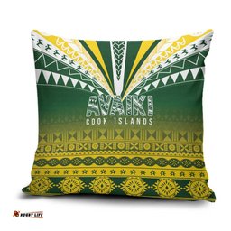 Cook Islands Rugby Pillow Cover Kuki Avaiki LT7