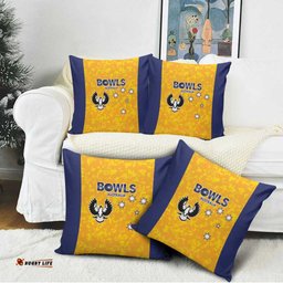 Australian South Australia Lawn Bowls Pillow Cover Aussie Minimalist Style LT9