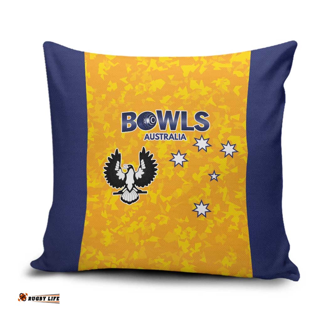 Australian South Australia Lawn Bowls Pillow Cover Aussie Minimalist Style LT9