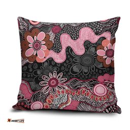 Australia NAIDOC Week 2026 Pillow Cover Aboriginal Contemporary Art LT7