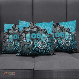 Custom Power Football Pillow Cover Aboriginal Dot Art Pattern DT05