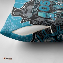Custom Power Football Pillow Cover Aboriginal Dot Art Pattern DT05