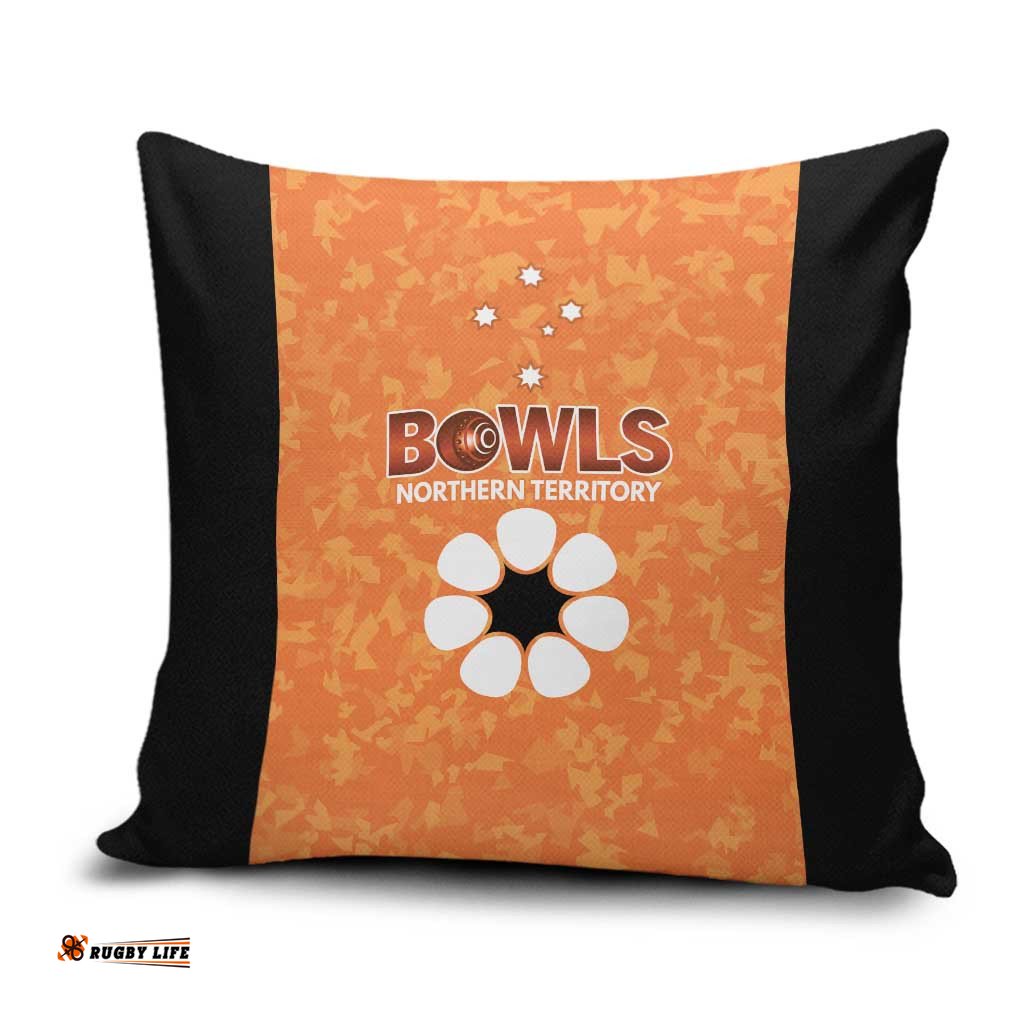 Australian Northern Territory Lawn Bowls Pillow Cover Aussie Minimalist Style LT9