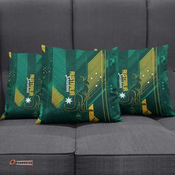 Australia Socceroos 2026 Custom Pillow Cover Go Aussie Kangaroo National Color LT14