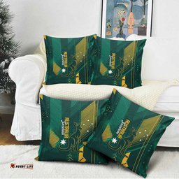 Australia Socceroos 2026 Custom Pillow Cover Go Aussie Kangaroo National Color LT14