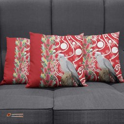 Blue Galah Mutation Christmas Australia Pillow Cover Falalalala Galalah Bottlebrush Red Aboriginal Art LT14