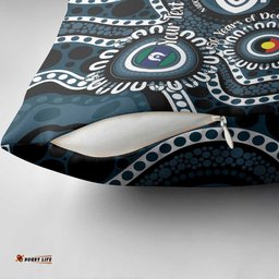 Carlton NAIDOC Week 2026 Personalised Pillow Cover 50 Years of Deadly Aboriginal Art LT14
